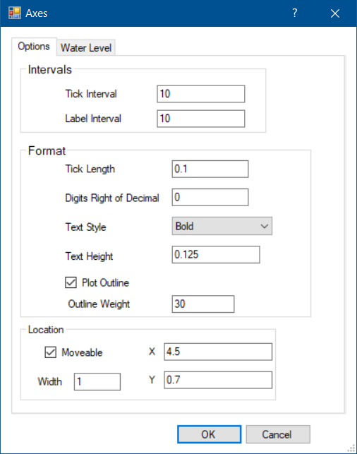 Boring-Log_Report_Axes_Options-Tab